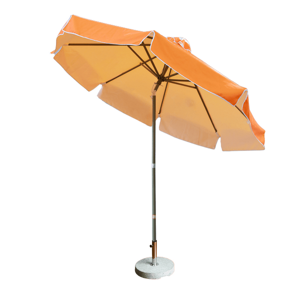 Tilting Patio Umbrellas With Valances – 8.8ft x 8.8ft