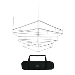 Tiered Square Hanging Banner