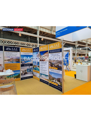 Shell Scheme Exhibition Graphics for 10ft Wide x 6.5ft Depth Booth
