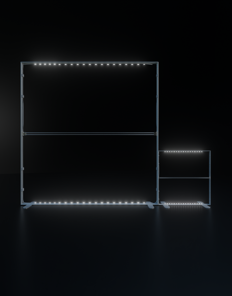 SEGO Backlit Booth 10ft x 10ft - Model 2