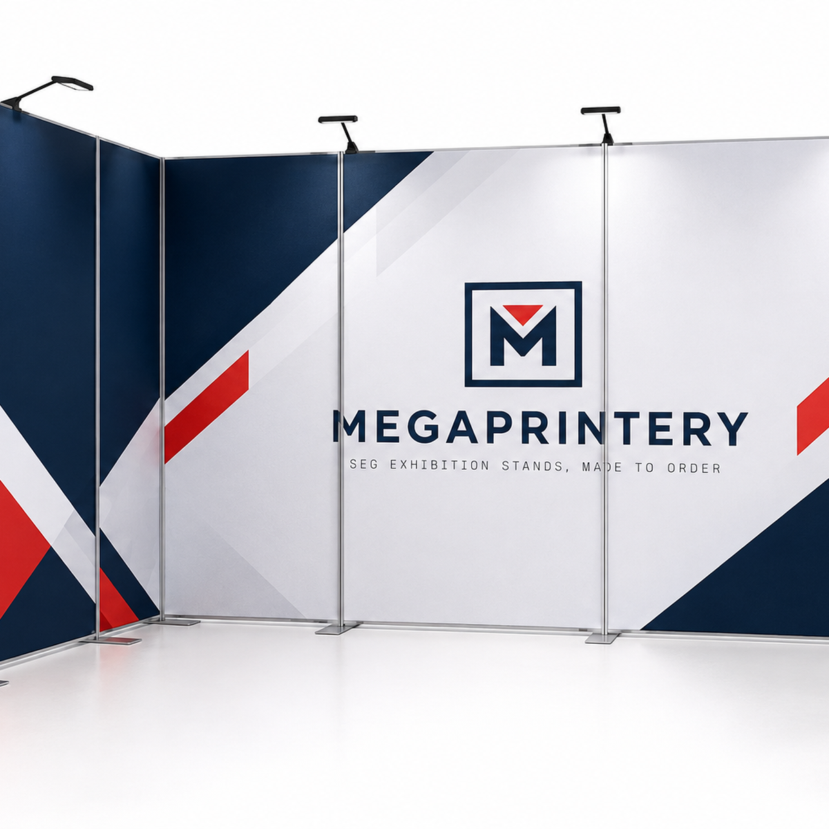 10x10ft Magnetic Modular Fabric Displays-D - hero front