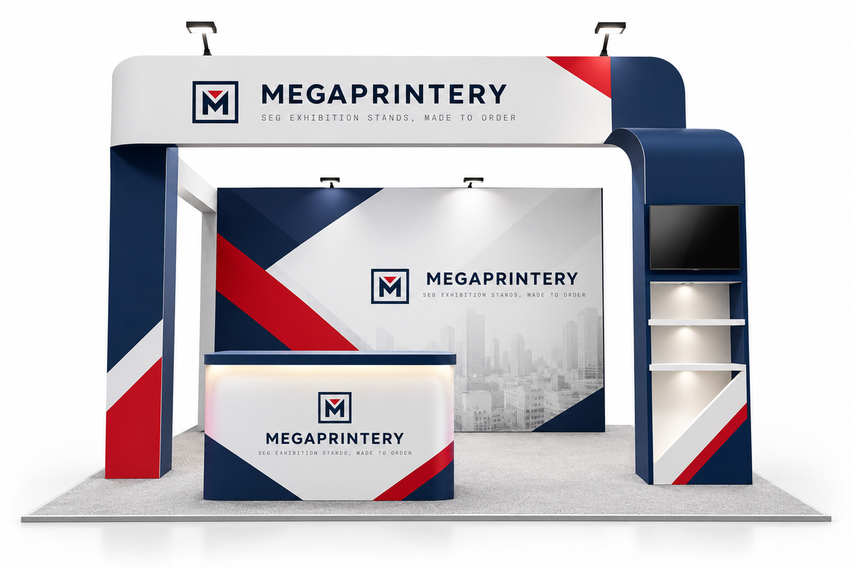 10x10ft Trade Show Booth Kit - B5 hero front