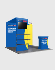 Portable Exhibit Display 10ft x 10ft - Model 17