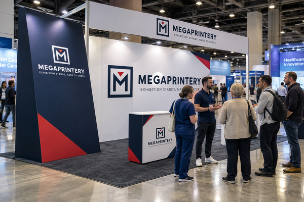 10x20ft Trade Show Booth Kit - B7 - healthcare expo hero