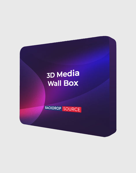 3D Wall Box Fabric Exhibition Display