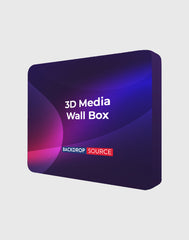 3D Wall Box Fabric Exhibition Display