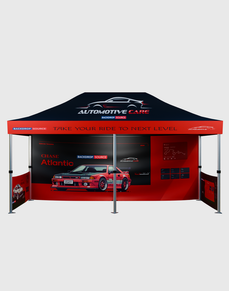Heavy Duty Custom Canopy Tent (20ft x 10ft)