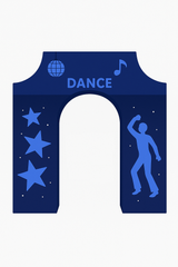 3D Triumphal Arch Backdrop