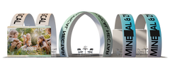Modular Booth Kits 40ft x 20ft - Model 1