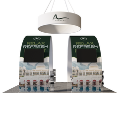 Portable Exhibit Display 10ft x 20ft - Model 9