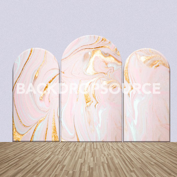 Pink Themed Party Backdrop Media Sets for Birthday / Events/ Weddings - Backdropsource