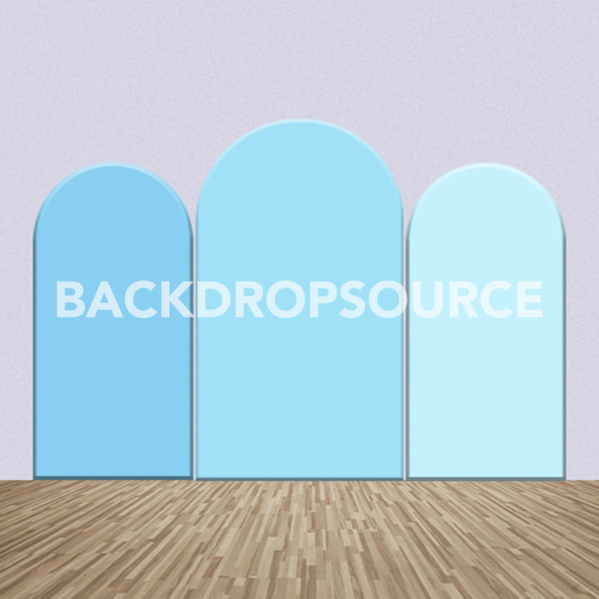 Blue Color Themed Party Backdrop Media Sets for Birthday / Events/ Weddings - Backdropsource