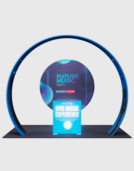 Portable Exhibit Display 10ft x 10ft - Model 33