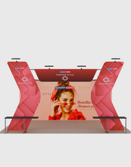 Portable Exhibit Display 20ft x 10ft - Model 17