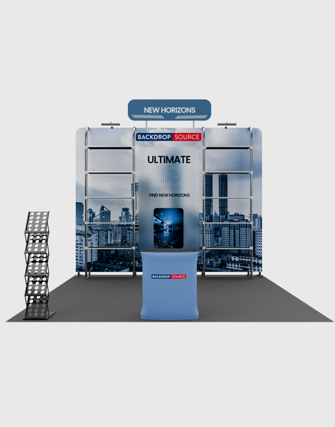 Portable Exhibit Display 10ft x 10ft - Model 28