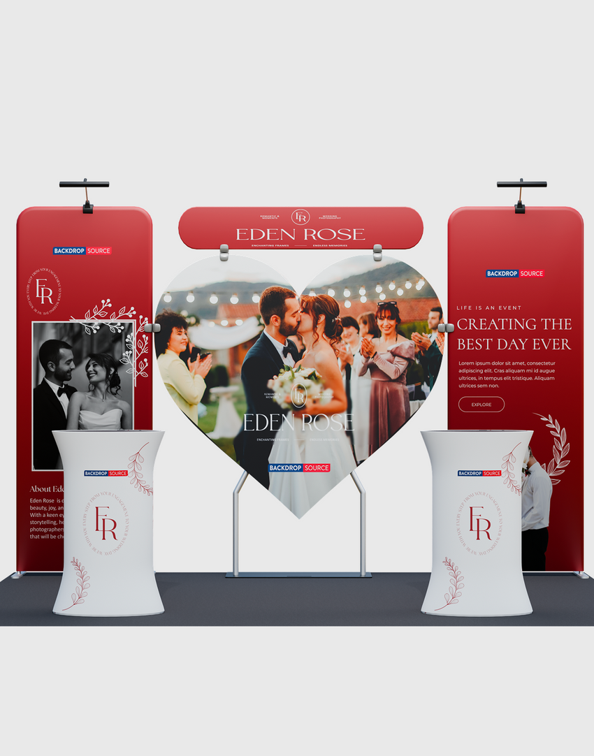 Portable Exhibit Display 10ft x 10ft - Model 38