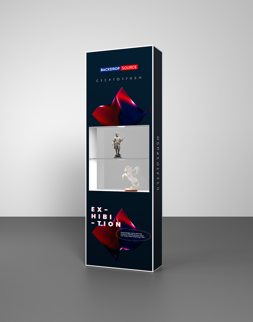 SEG Popup - Internal Showcase with Recessed Led Ring