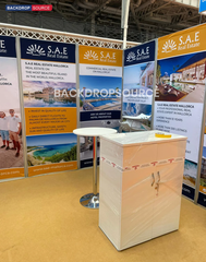 Shell Scheme Exhibition Graphics for 20ft Wide x 10ft Depth Booth