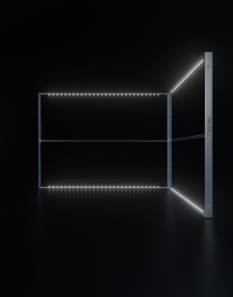 SEGO Backlit Booth 10ft x 10ft - Model 4