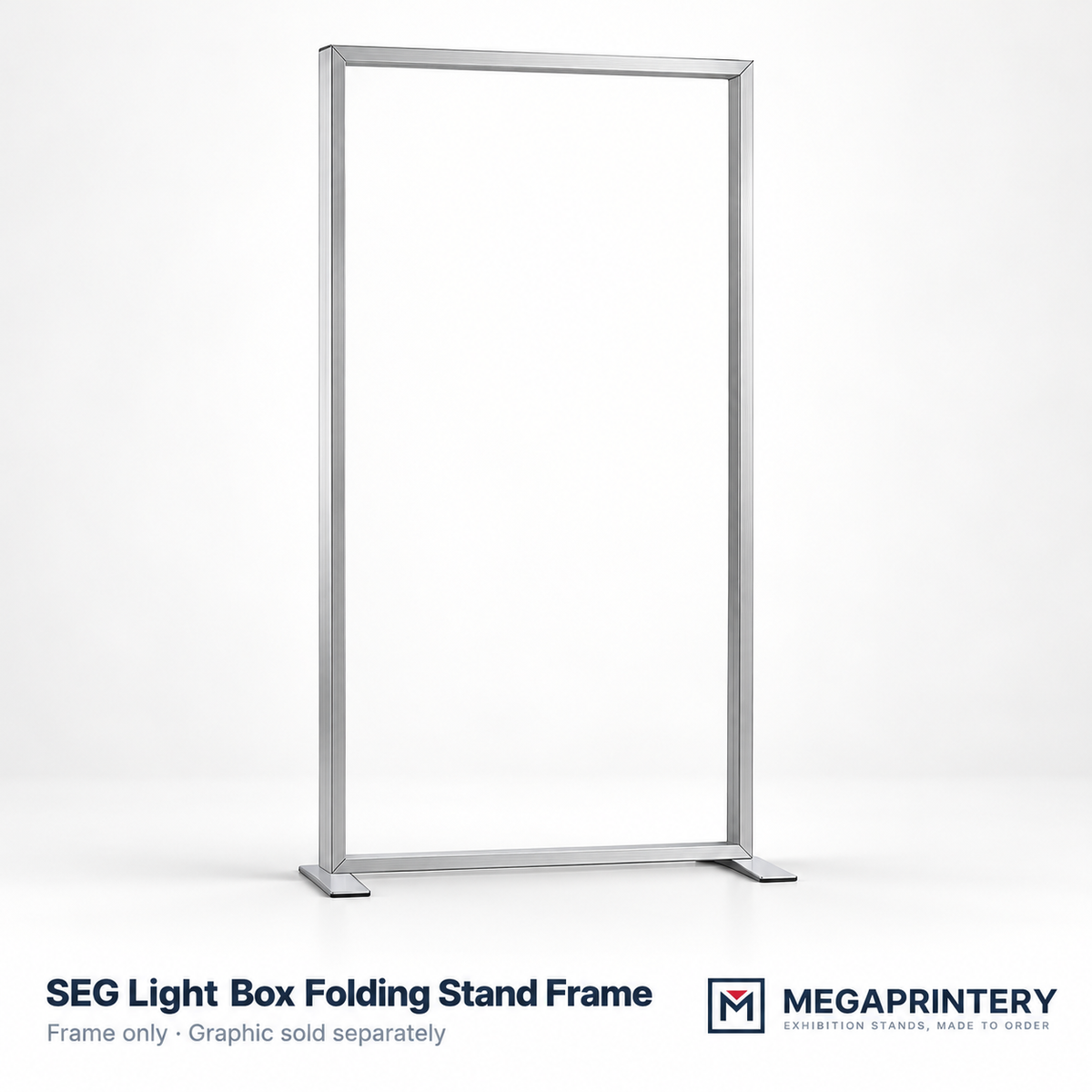 SEG Light Box Folding Stand Frame — MEGAPRINTERY product hero image