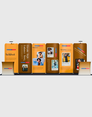 Portable Exhibit Display 10ft x 20ft - Model 17