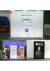 SEG Fabric LED Light Box Display - 2.8ft W x 6.5ft H