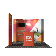 Portable Exhibit Display 10ft x 10ft - Model 23