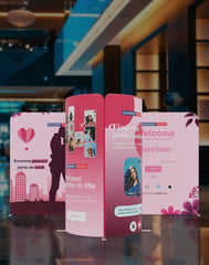 Magnetic Fabric Booth Display - Model 2 (13 x 10ft)