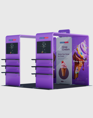 Portable Exhibit Display 10ft x 10ft - Model 35