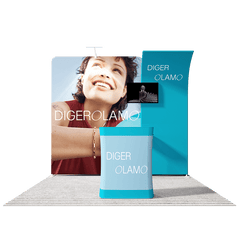 Portable Exhibit Display 10ft - Model 14 - Backdropsource