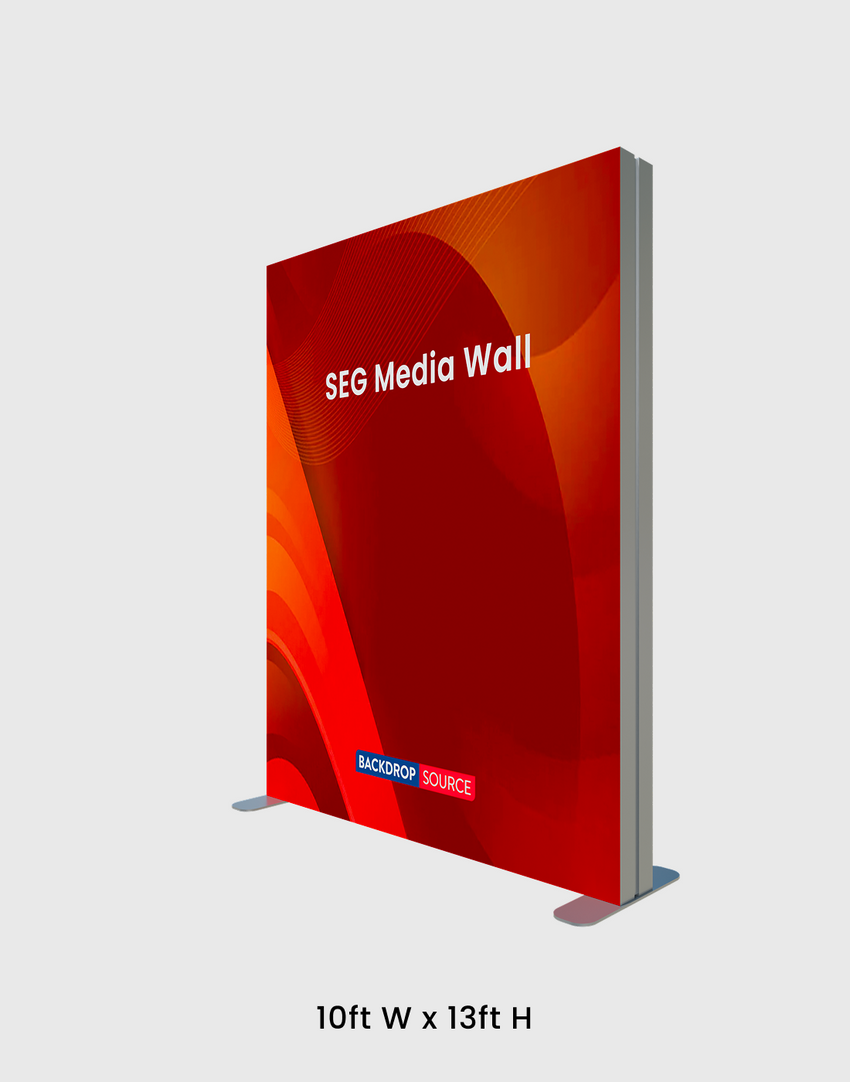 SEG Over Size Fabric Display - 13ft H