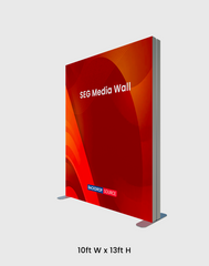 SEG Over Size Fabric Display - 13ft H