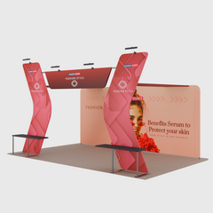 Portable Exhibit Display 20ft x 10ft - Model 17