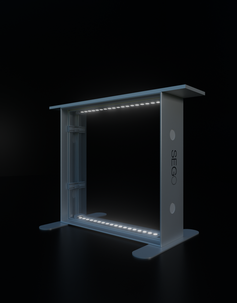 SEGO Lightbox Counters - 3.3ft W x 3.3ft H