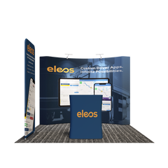 Portable Exhibit Display 10ft x 10ft - Model 25