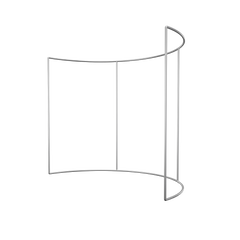180° Curved Exhibition Booth Wall