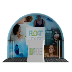 Portable Exhibit Display 10ft x 10ft - Model 27