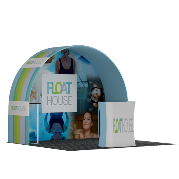 Portable Exhibit Display 10ft x 10ft - Model 27