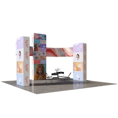 Modular Booth Kits 20ft x 20ft - Model 15