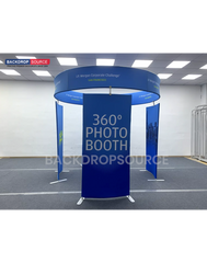360 View 4 Panel Photo Booth Enclosure