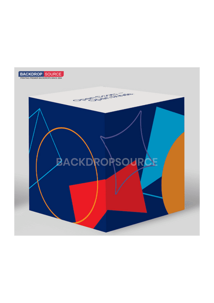 3 Sets of Stretch Fabric Displays for Product Showcase