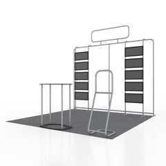 Portable Exhibit Display 10ft x 10ft - Model 28