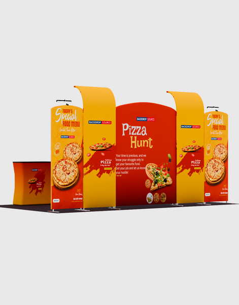 Portable Exhibit Display 10ft x 20ft - Model 10