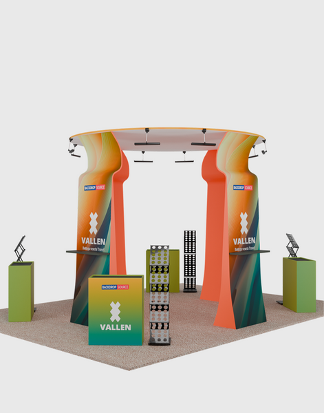 Modular Booth Kits 20ft x 20ft - Model 13