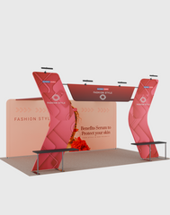 Portable Exhibit Display 20ft x 10ft - Model 17