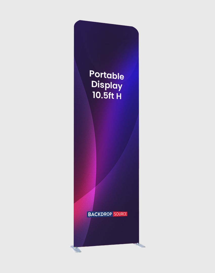 Portable Exhibit Display - 10.5ft H