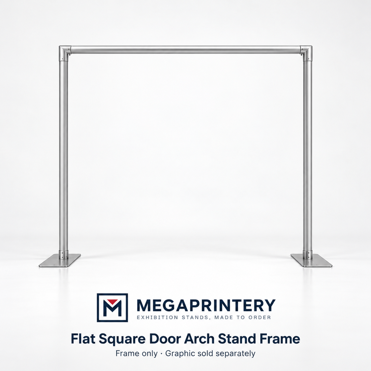 Flat Square Door Arch Stand Frame — MEGAPRINTERY product hero image
