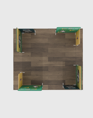 Magnetic Fabric Booth Display - Model 4 (20 x 20ft)