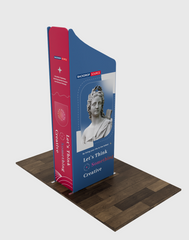Magnetic Fabric Booth Display - Model 4 (6.5 x 6.5ft)