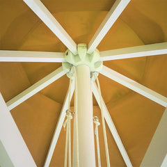 Round Market Umbrellas With Valances – 9.8ft x 9.8ft